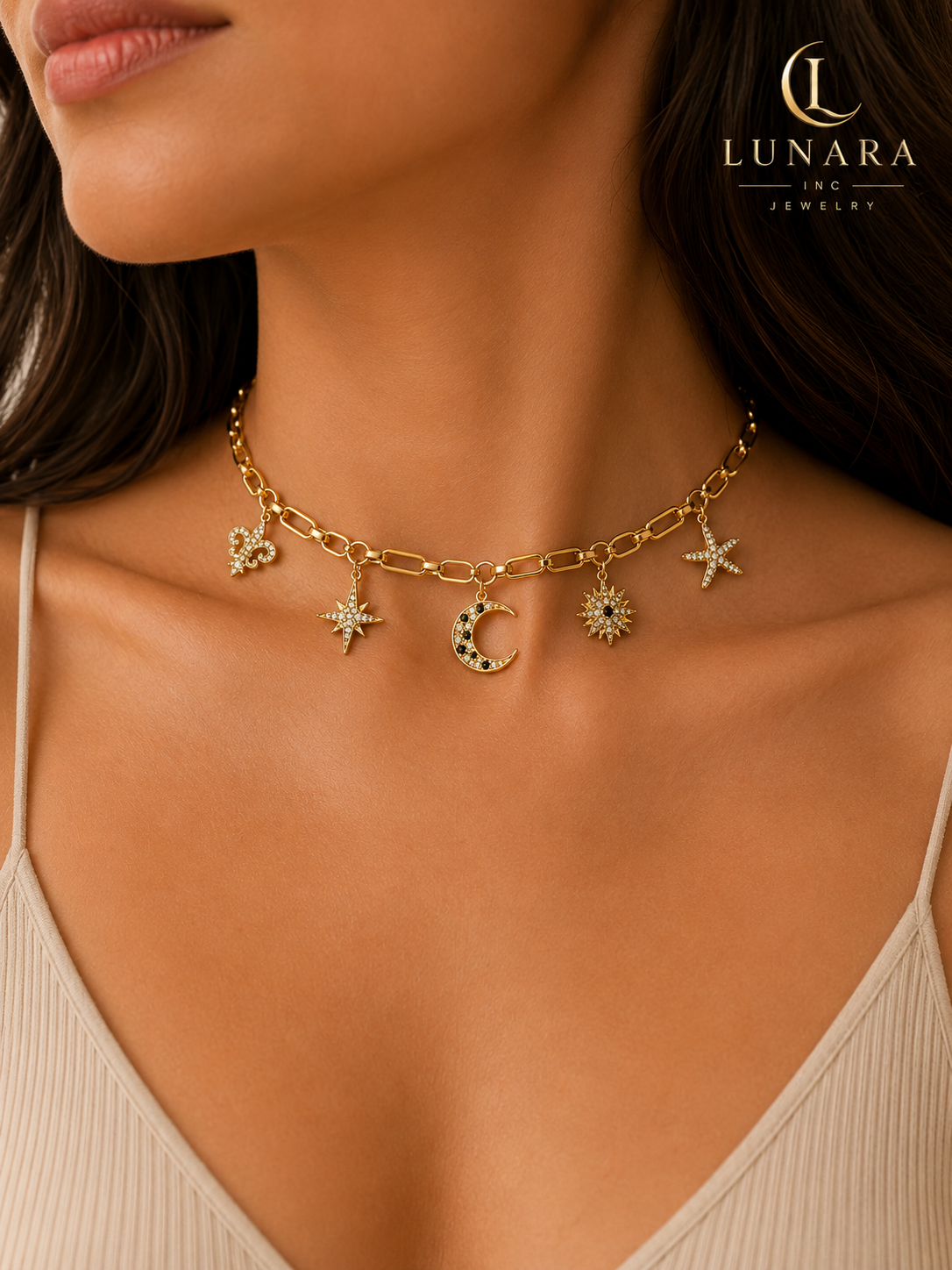 ✨ Celestial Charm Necklace