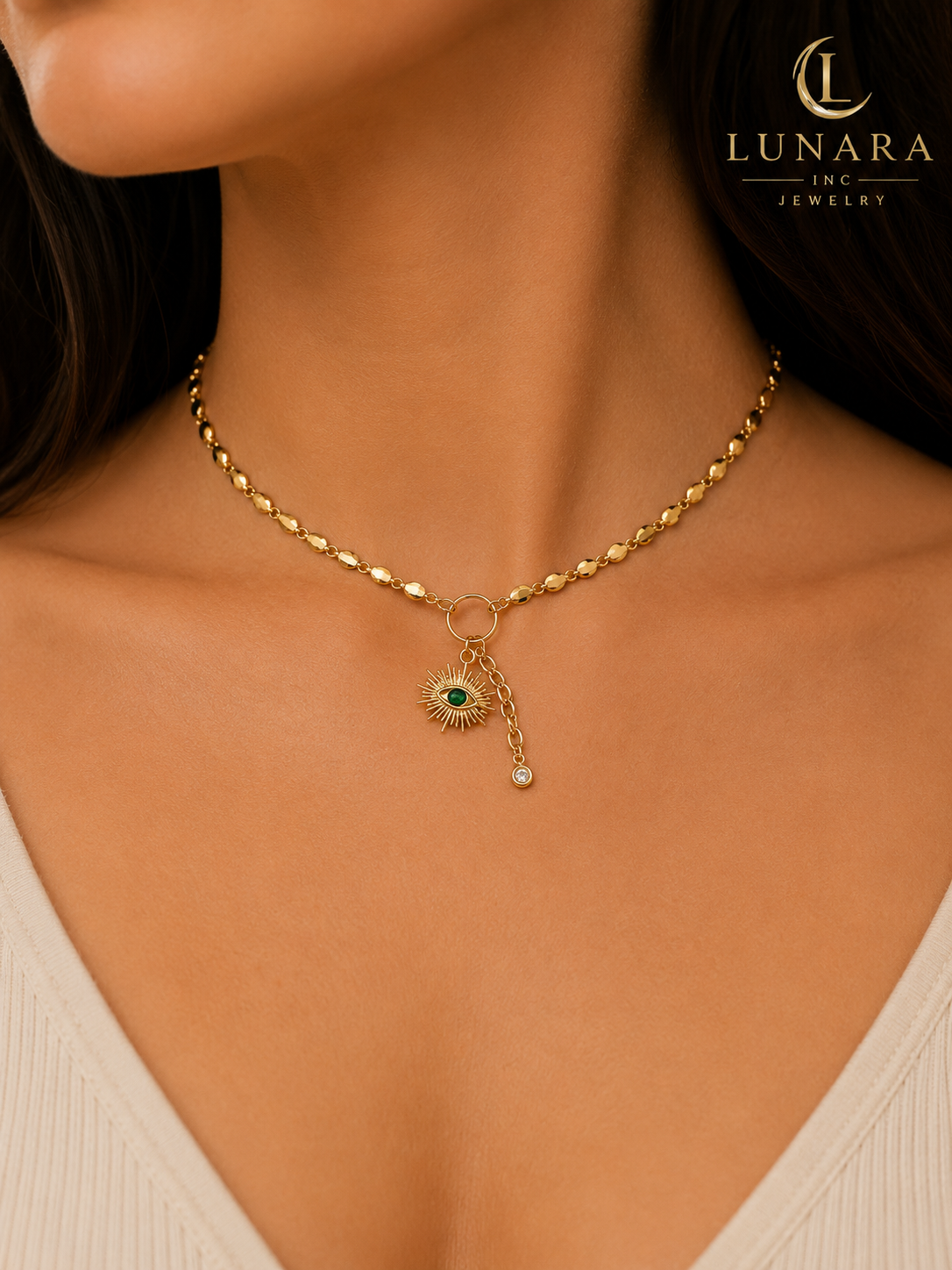 ✨ Evil Eye Radiance Choker