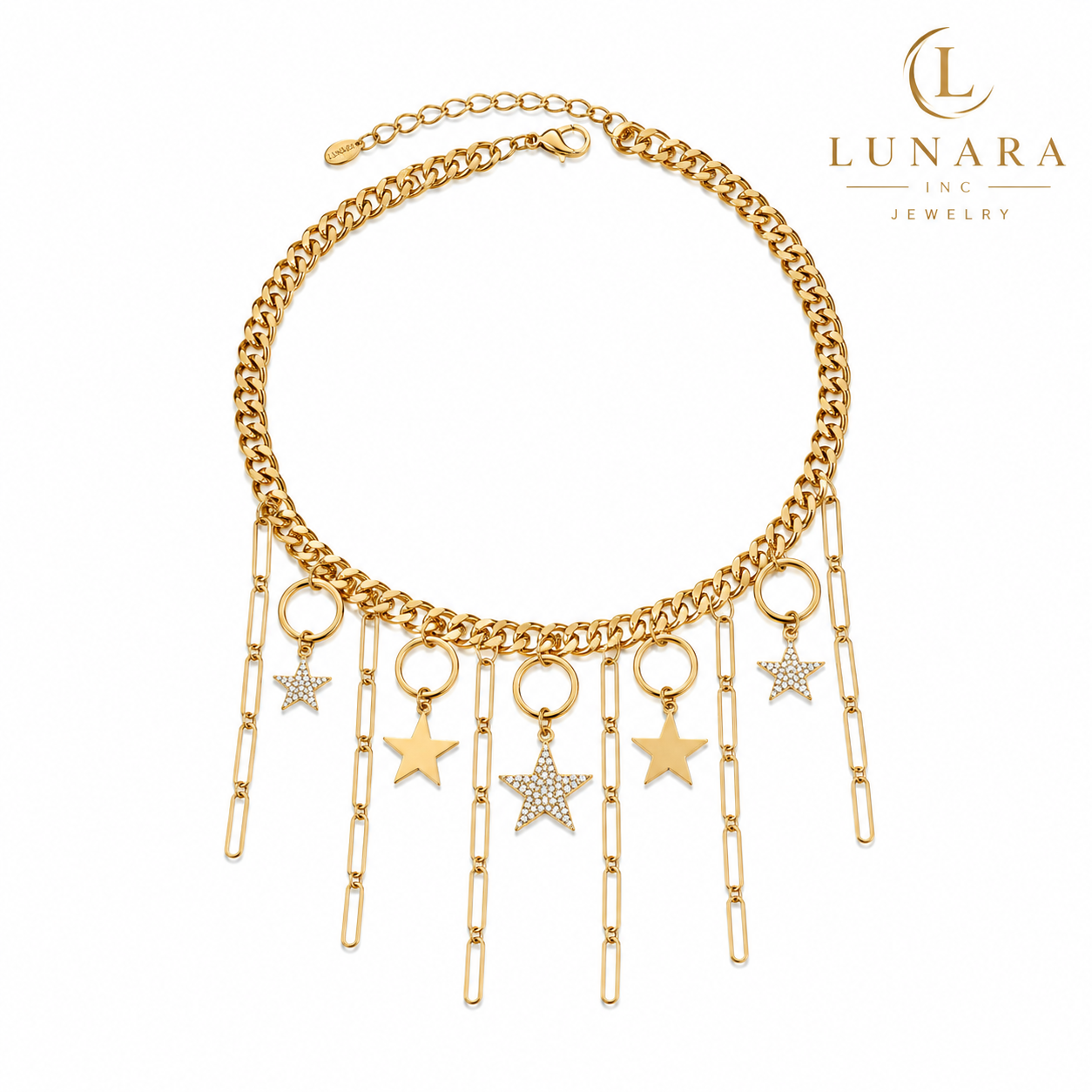 ⭐ Starlight Fringe Choker