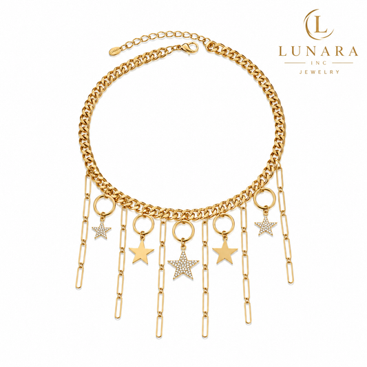 ⭐ Starlight Fringe Choker
