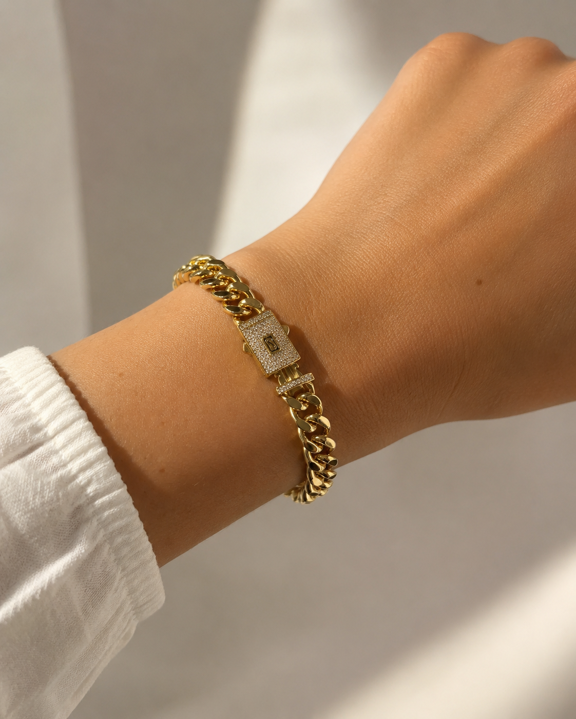 Lunara Luxe Cuban Chain Set