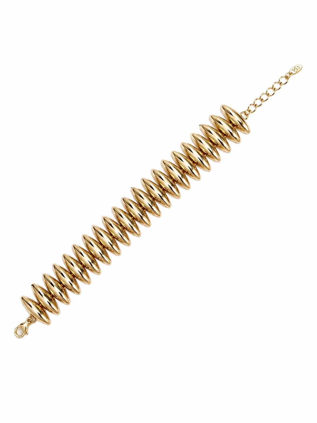 Golden Marquise Link Bracelet