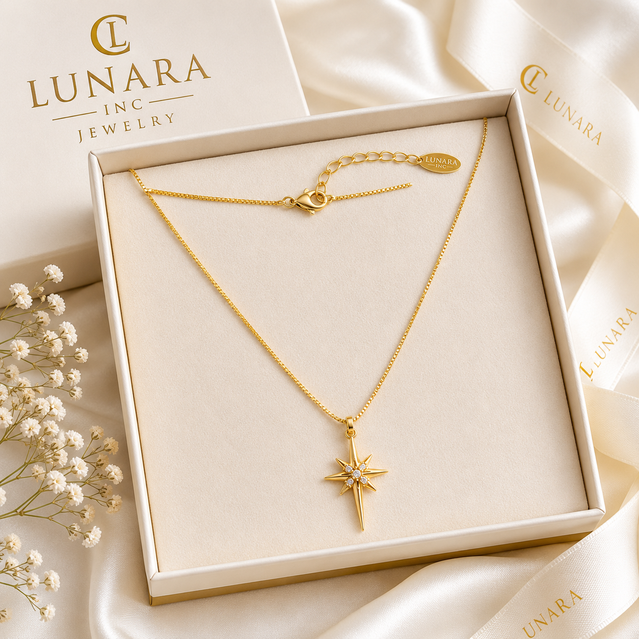 North Star Pendant Necklace