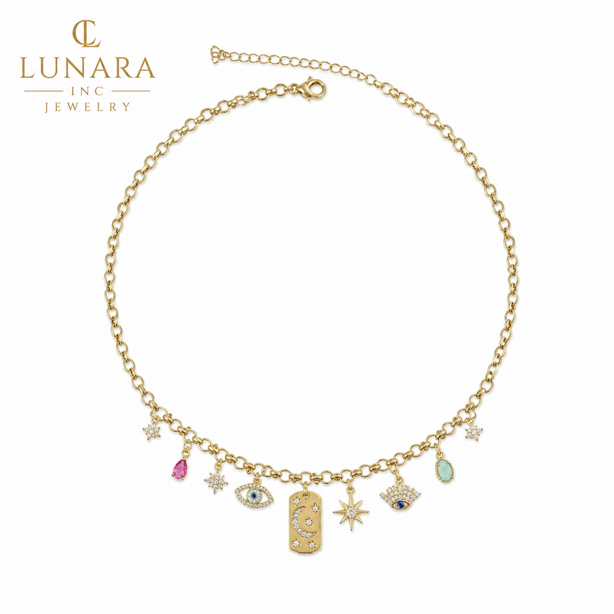 Celestial Charm Necklace