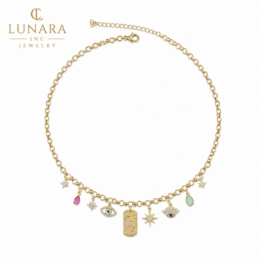 Celestial Charm Necklace