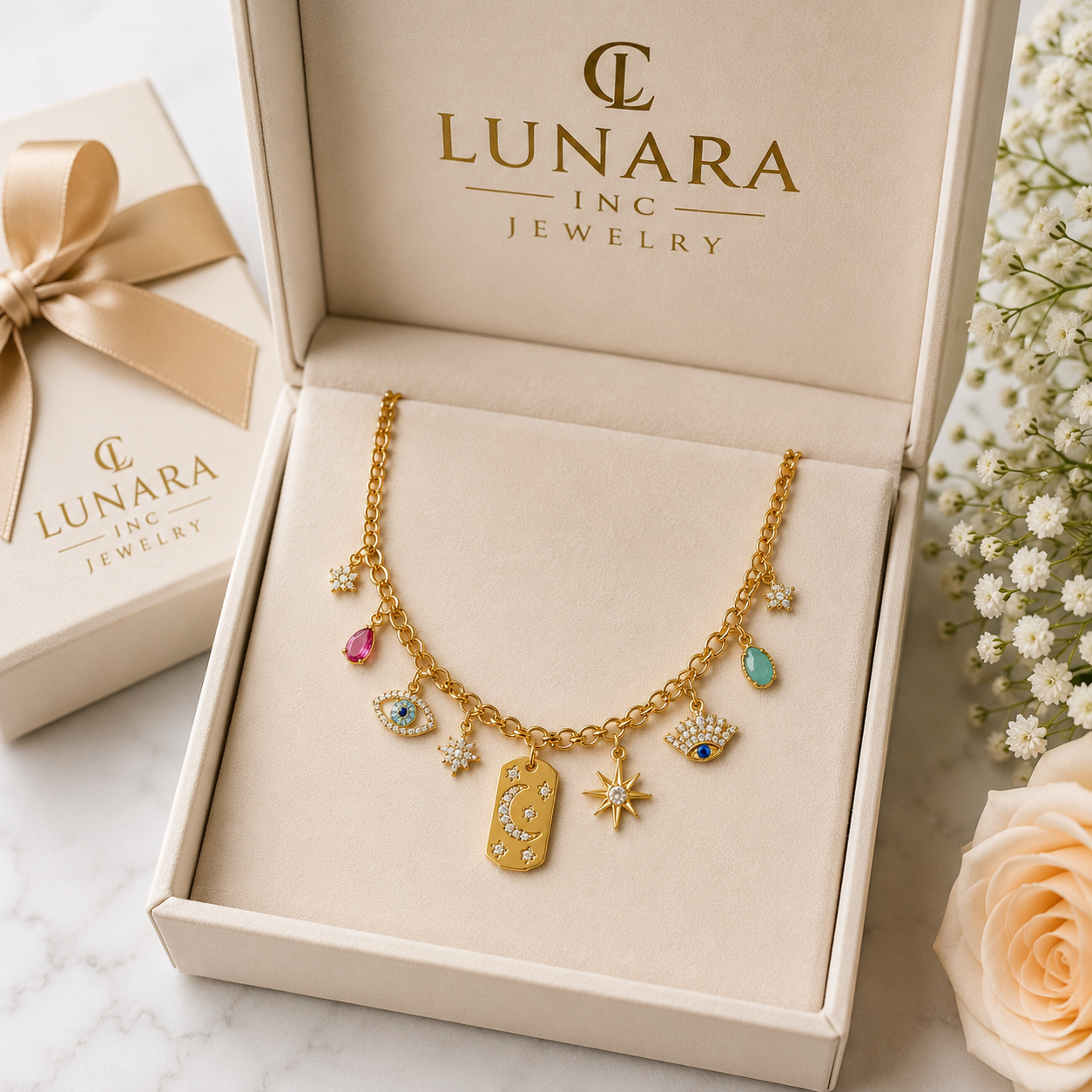 Celestial Charm Necklace