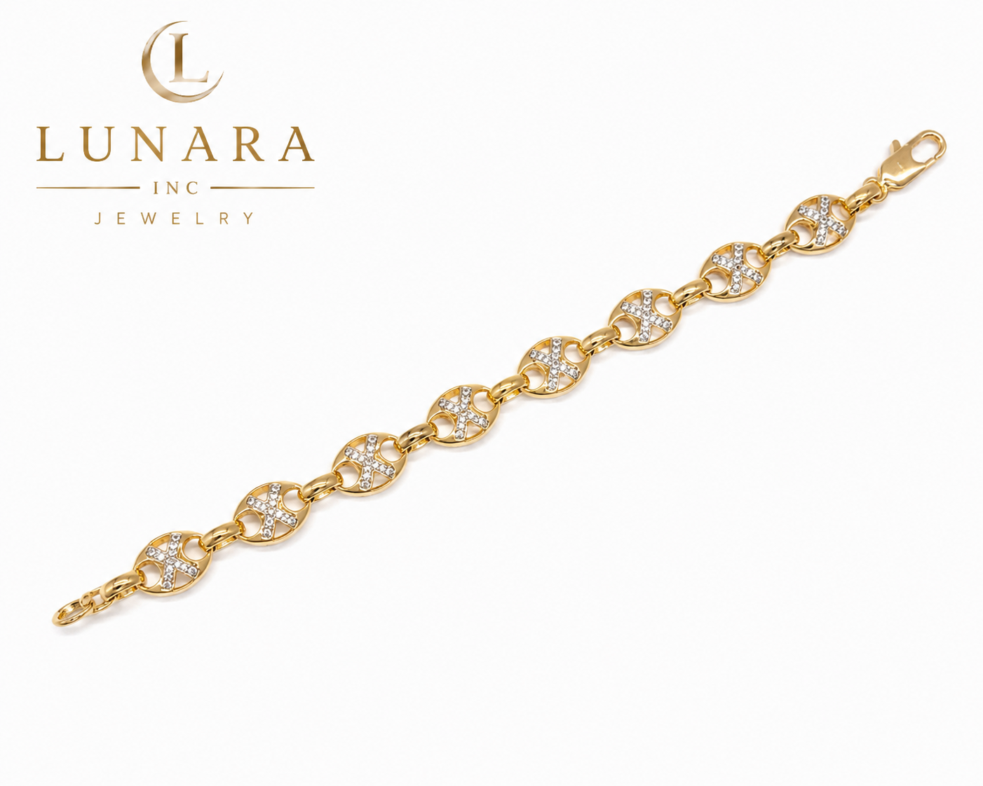 Pavé Link Bracelet