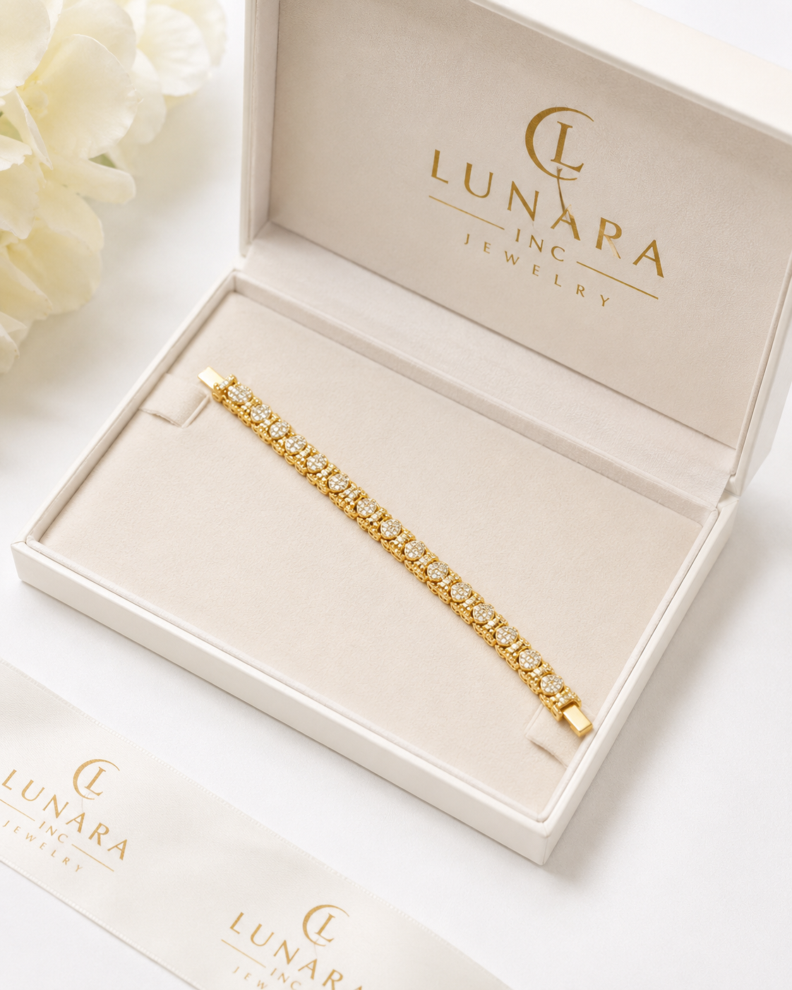Luxury Pavé Pattern Bracelet
