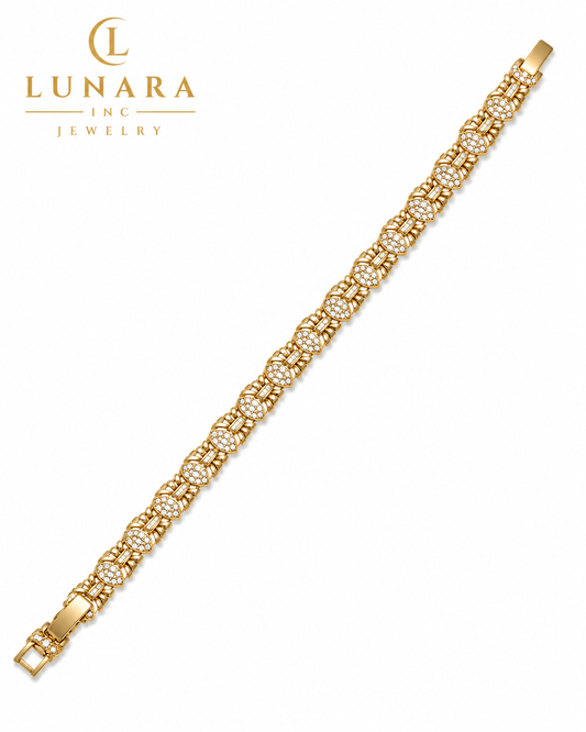 Luxury Pavé Pattern Bracelet