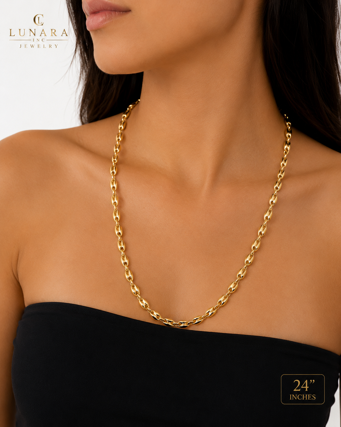 Lunara Mariner Link Necklace