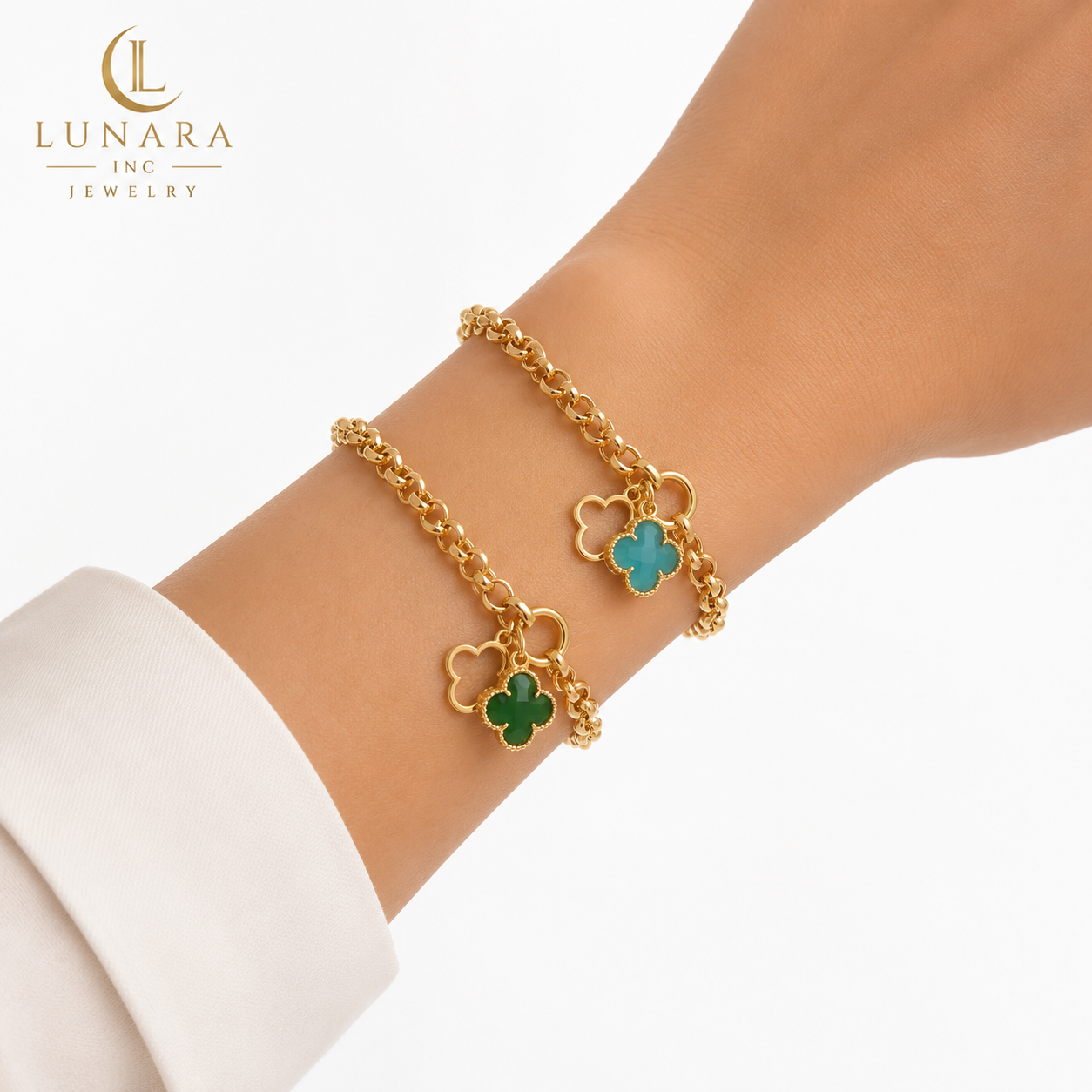 Clover Charm Bracelet