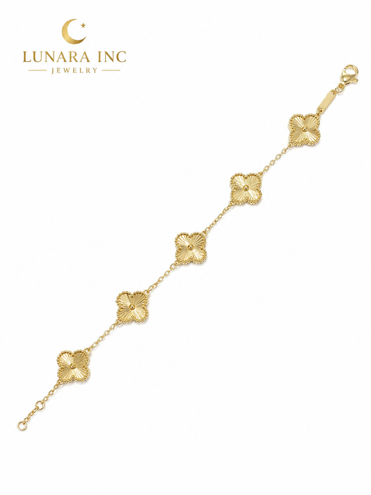 Five Flower Bracelet