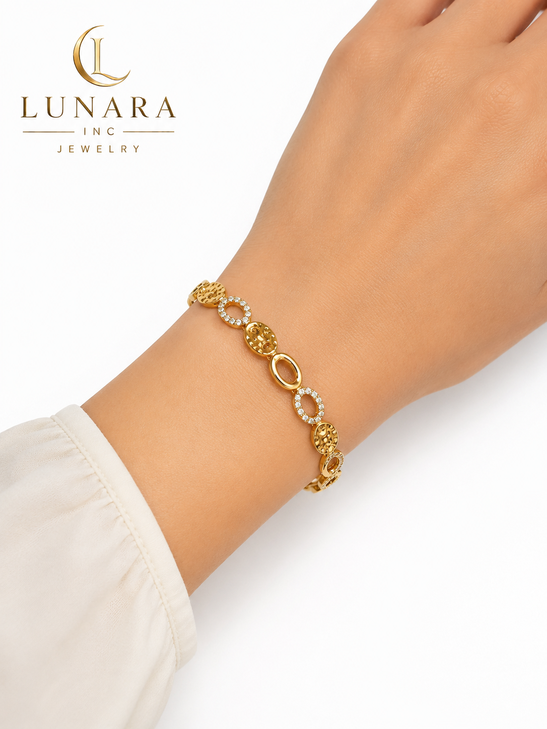 Lunara Luxe Oval Link Bracelet