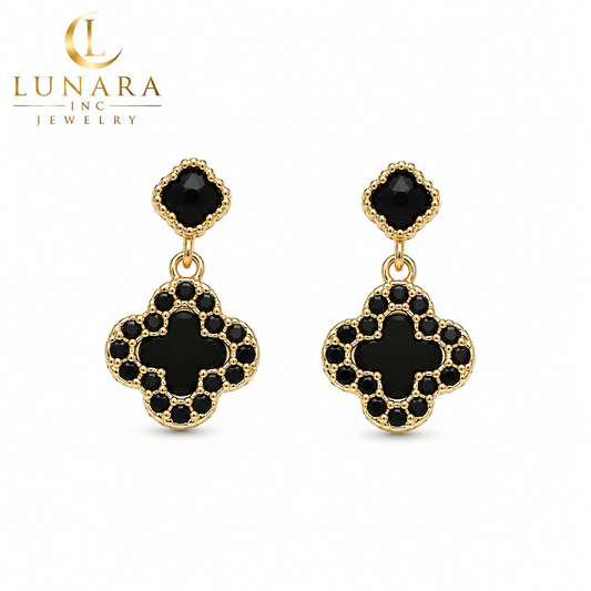 Clover Drop Earrings