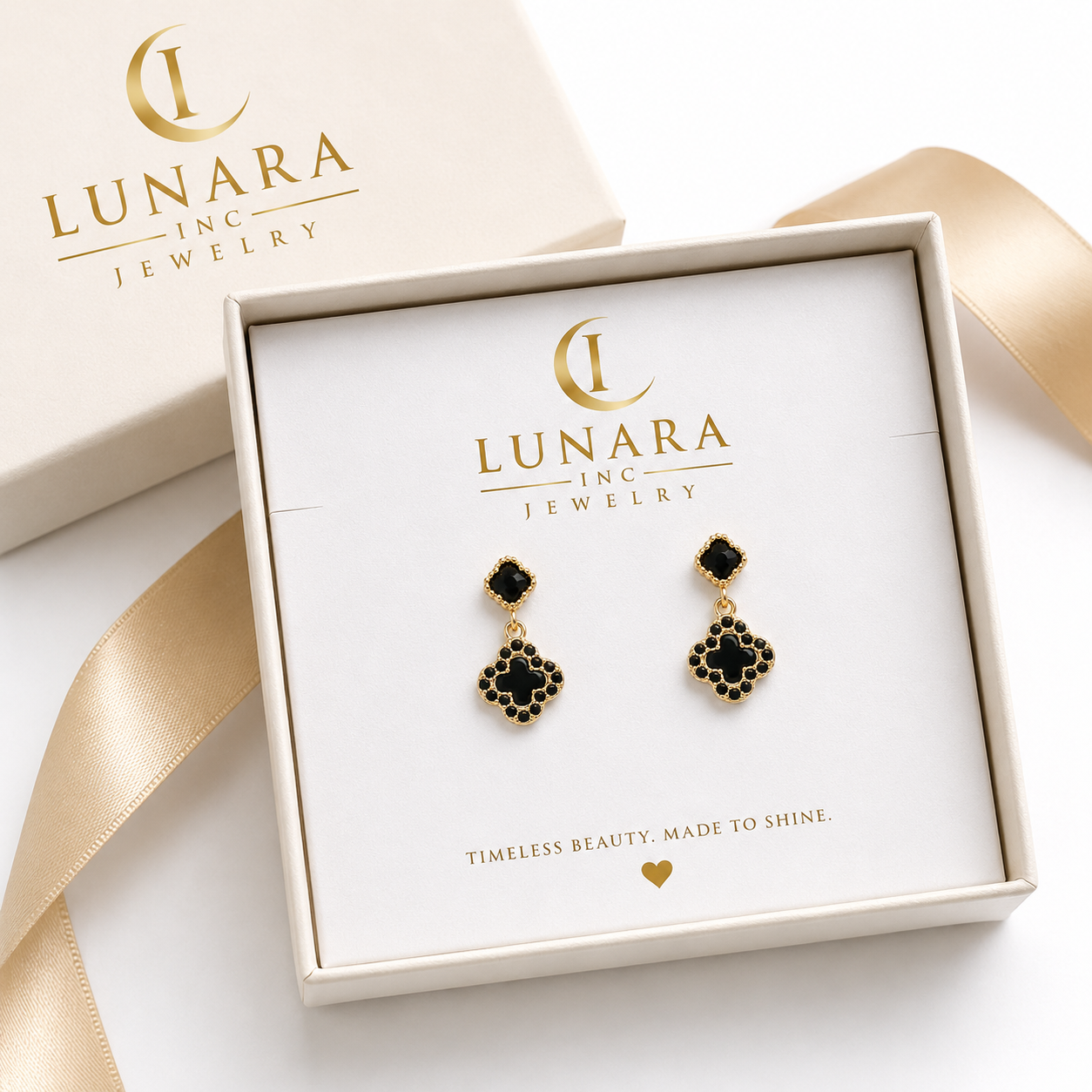 Clover Drop Earrings