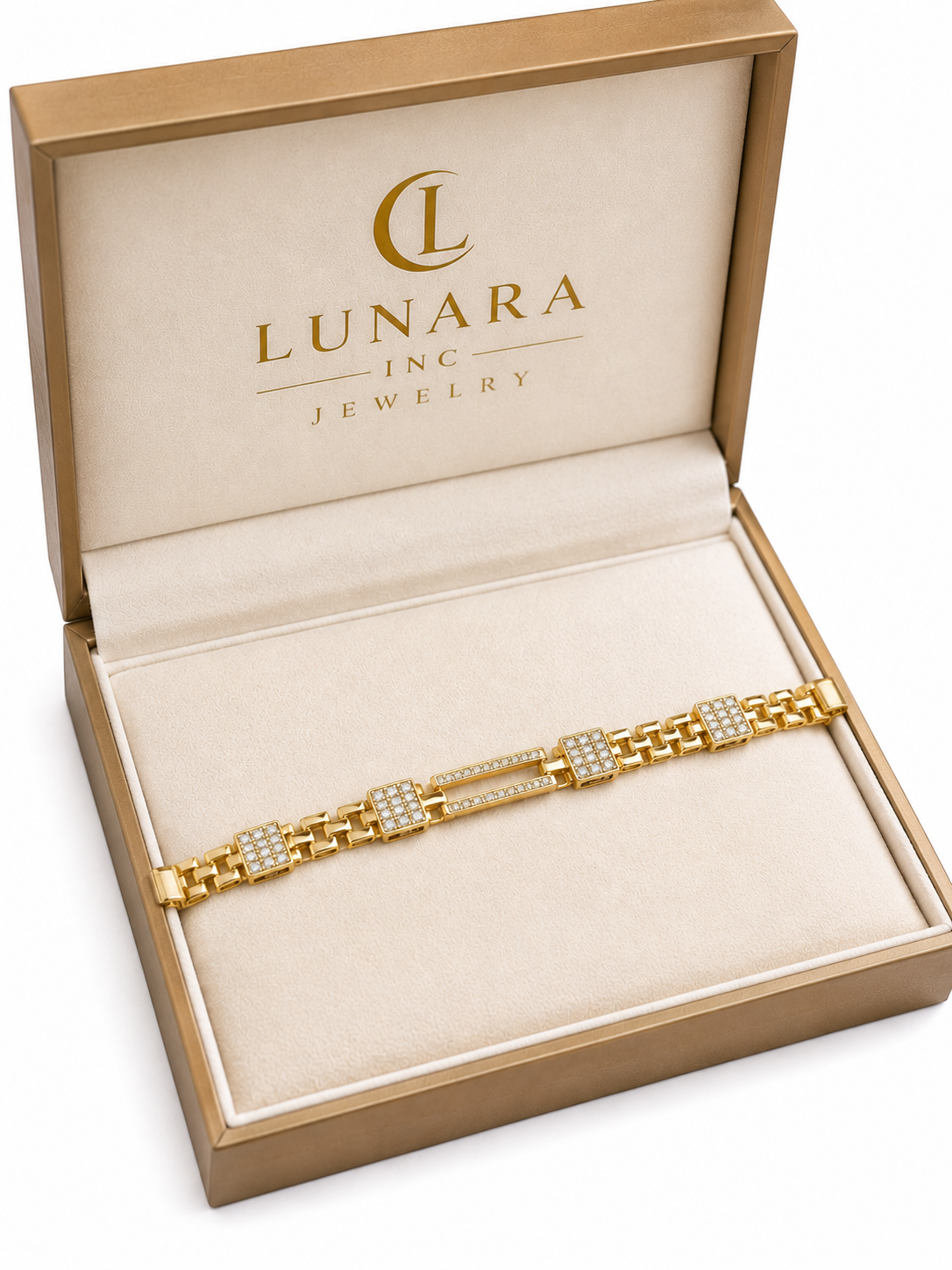 Royal Link Crystal Bracelet
