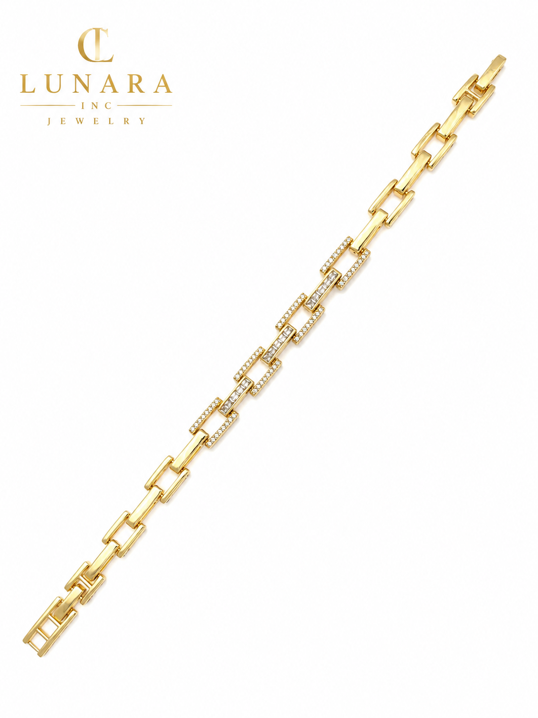 Luxe Baguette Link Bracelet ✨
