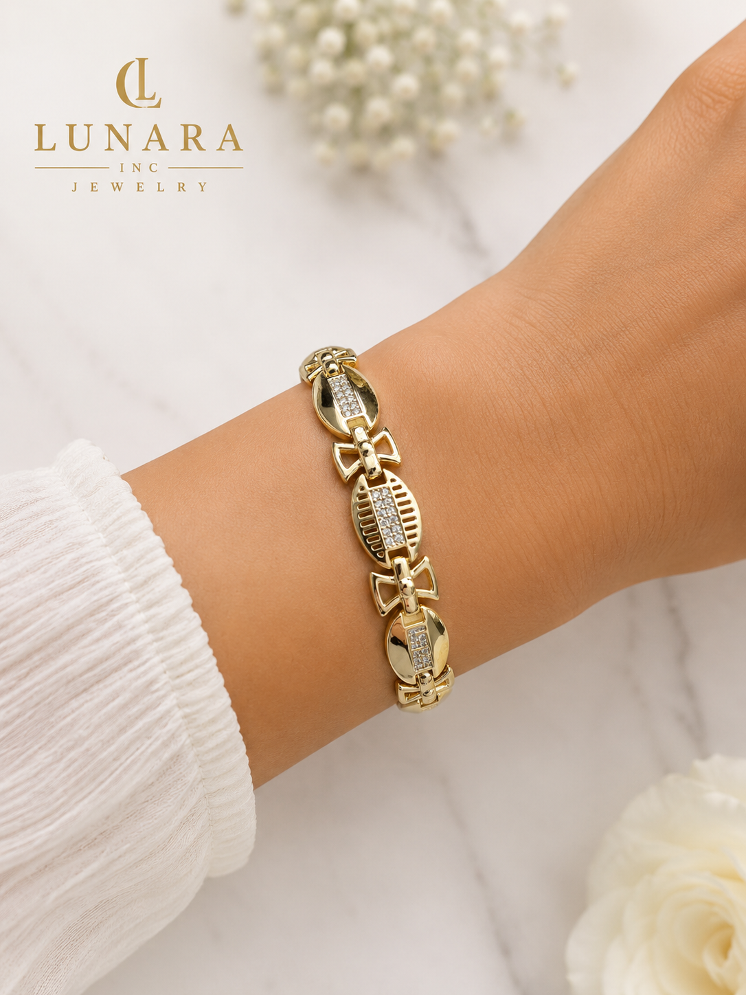 Athena Greek Link Bracelet ⭐