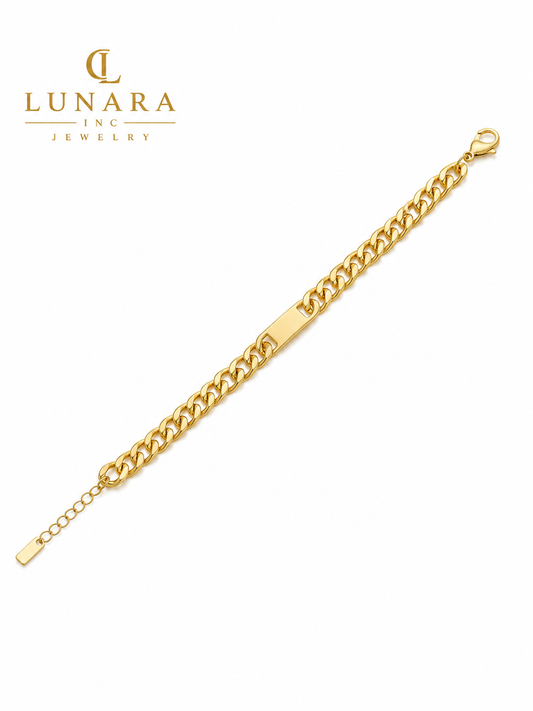 Monarch Cuban ID Bracelet 👑