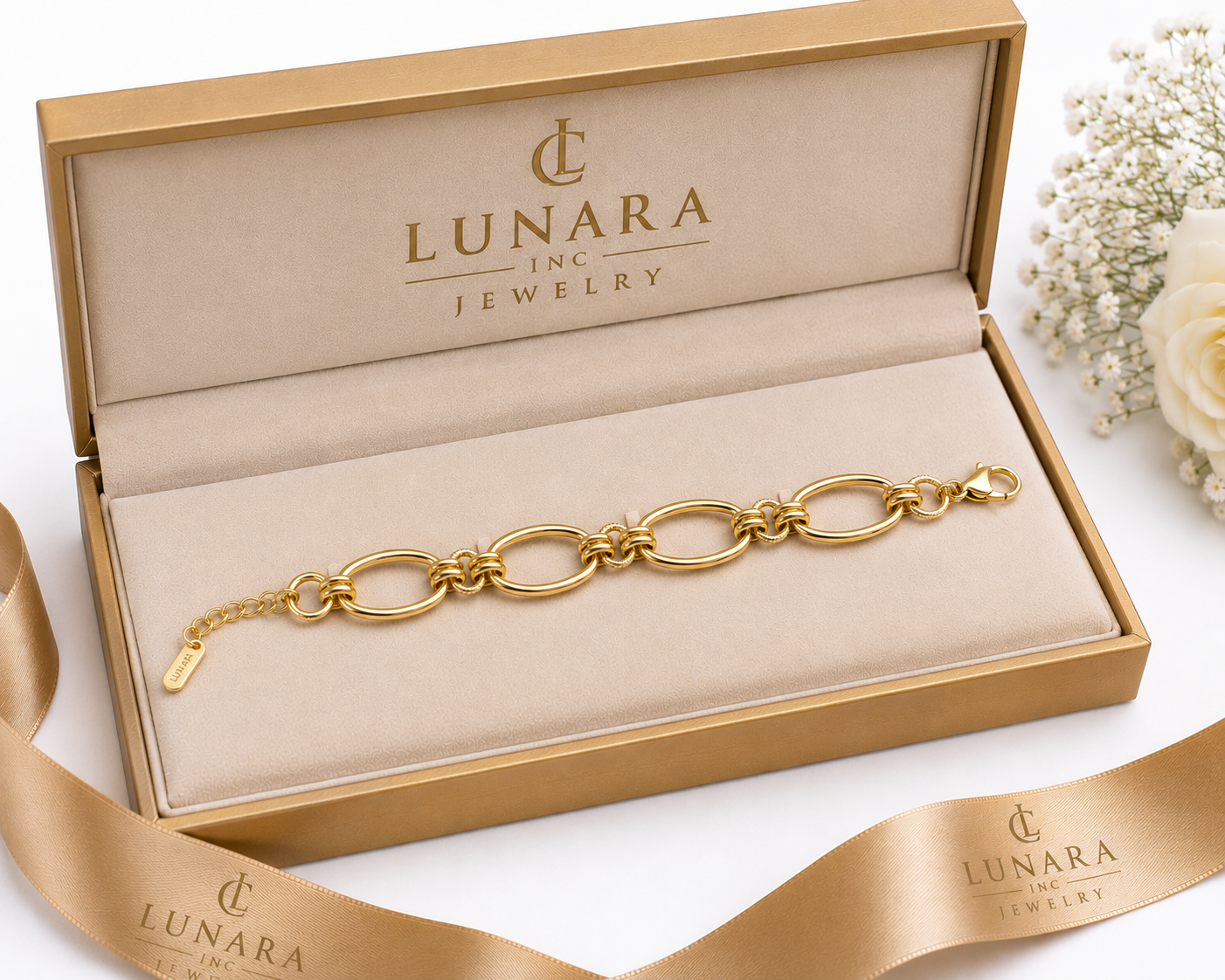 Luxe Oval Link Bracelet ✨