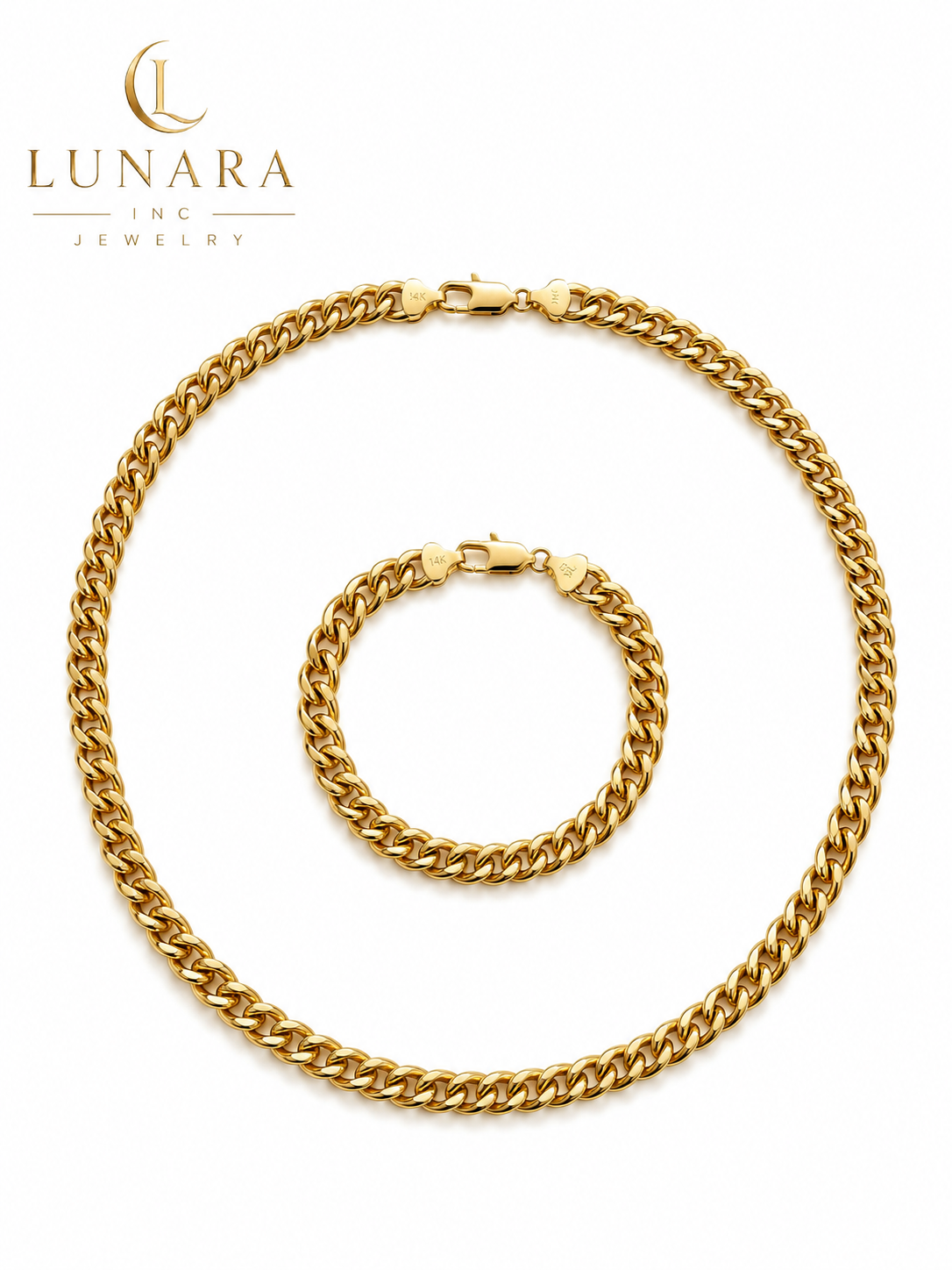 Classic Cuban Chain Set