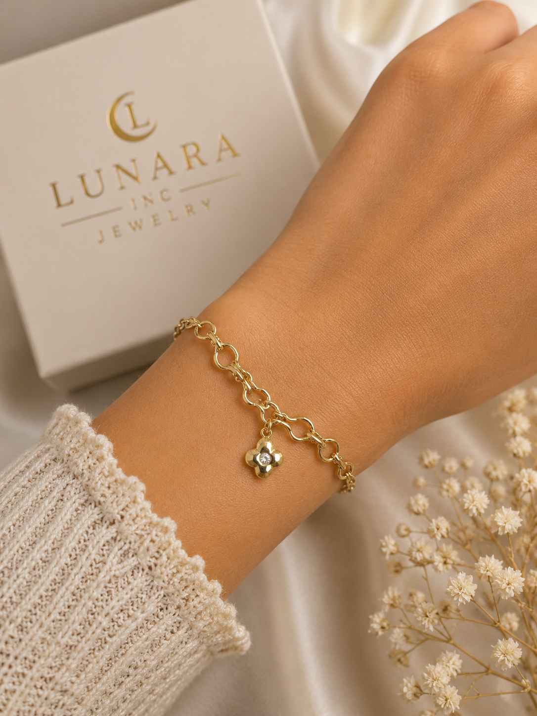 Luna Clover Jewelry Set
