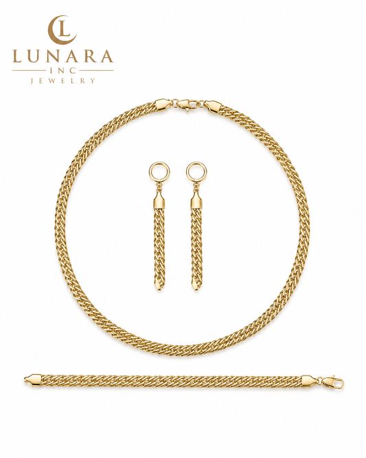 Venetta Woven Jewelry Set
