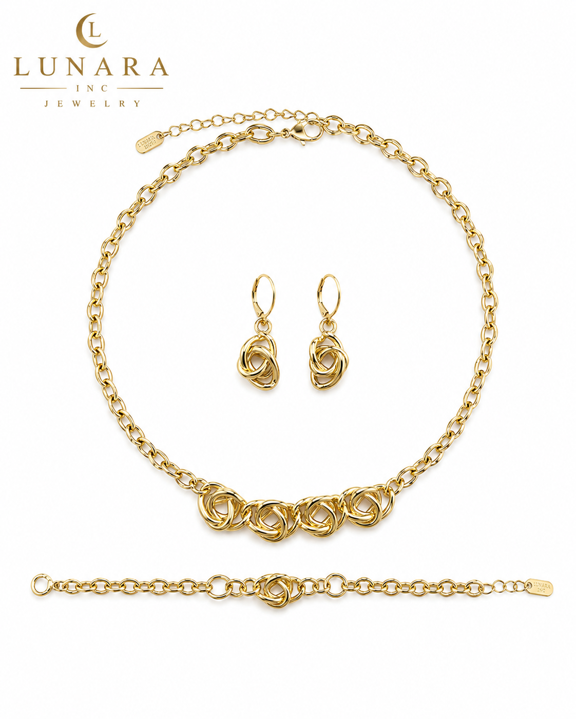Eterna Knot Jewelry Set