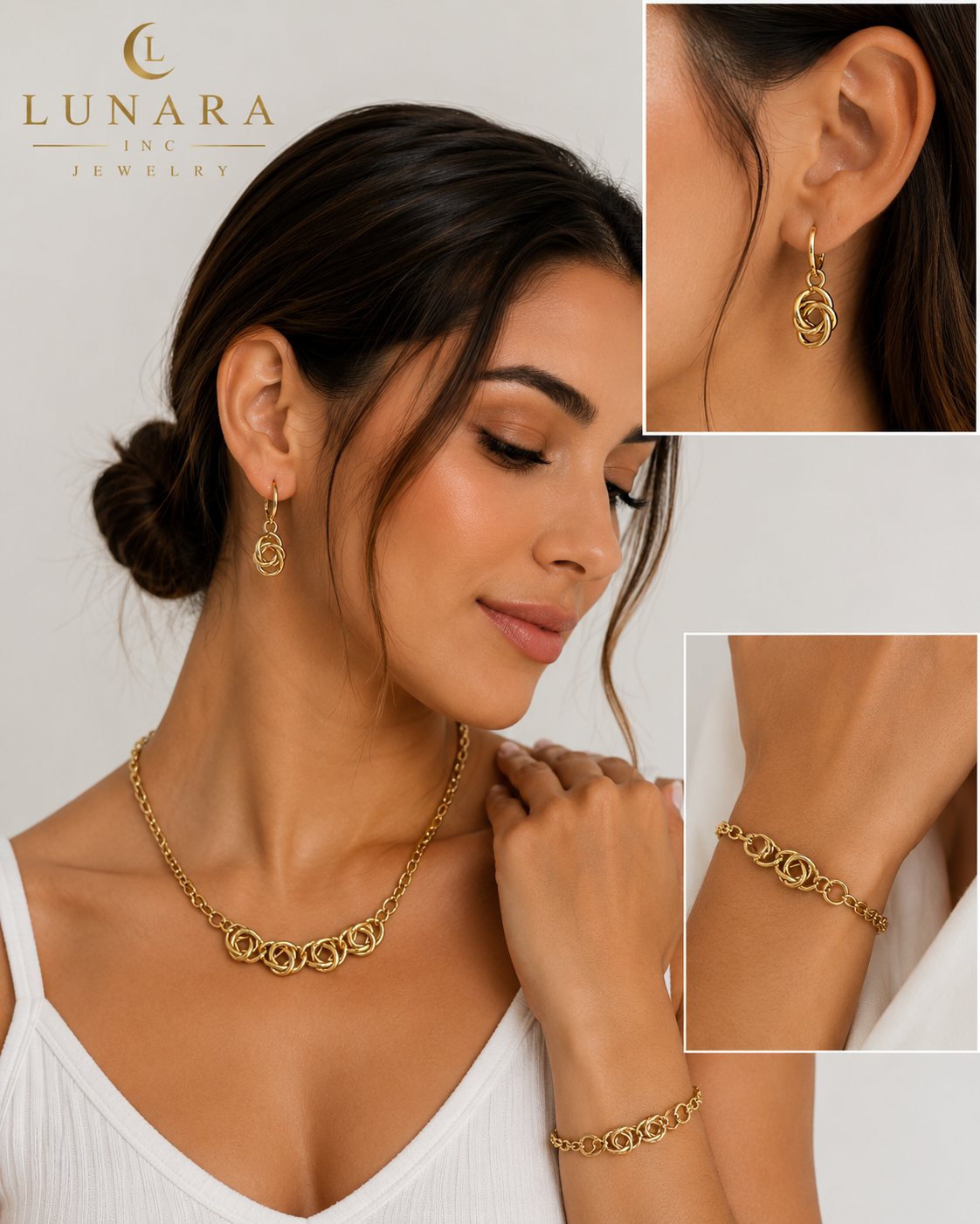 Eterna Knot Jewelry Set