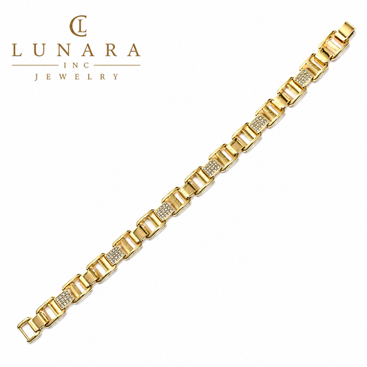 Radiant Luxe Link Bracelet