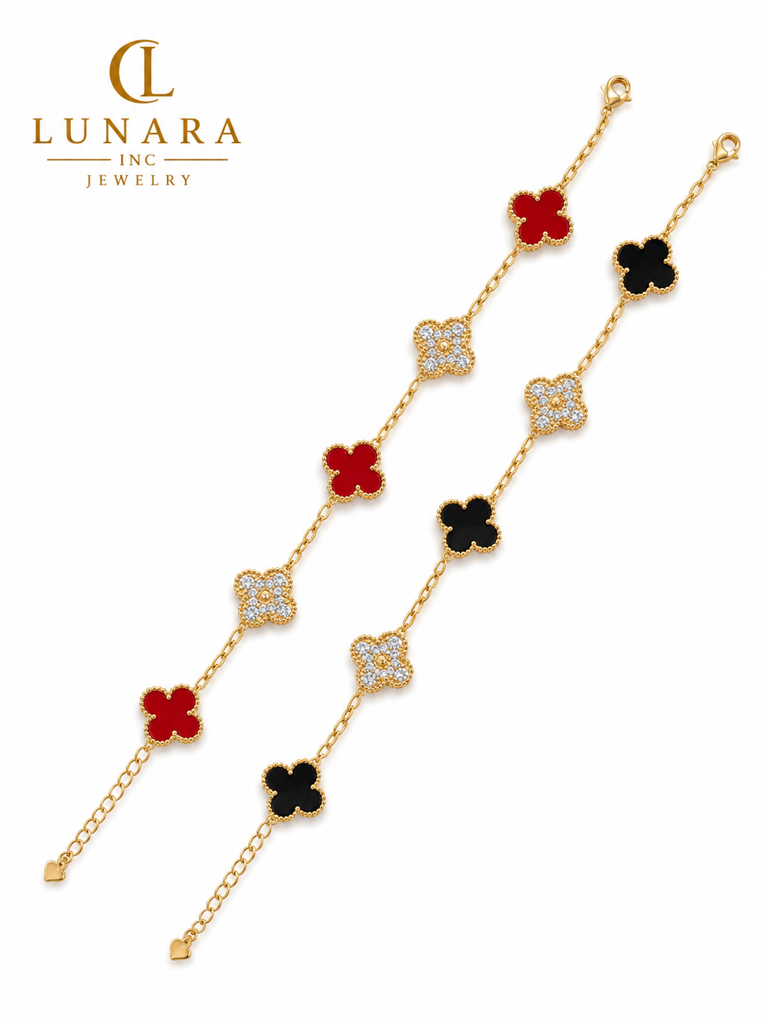 Clover Charm Bracelet