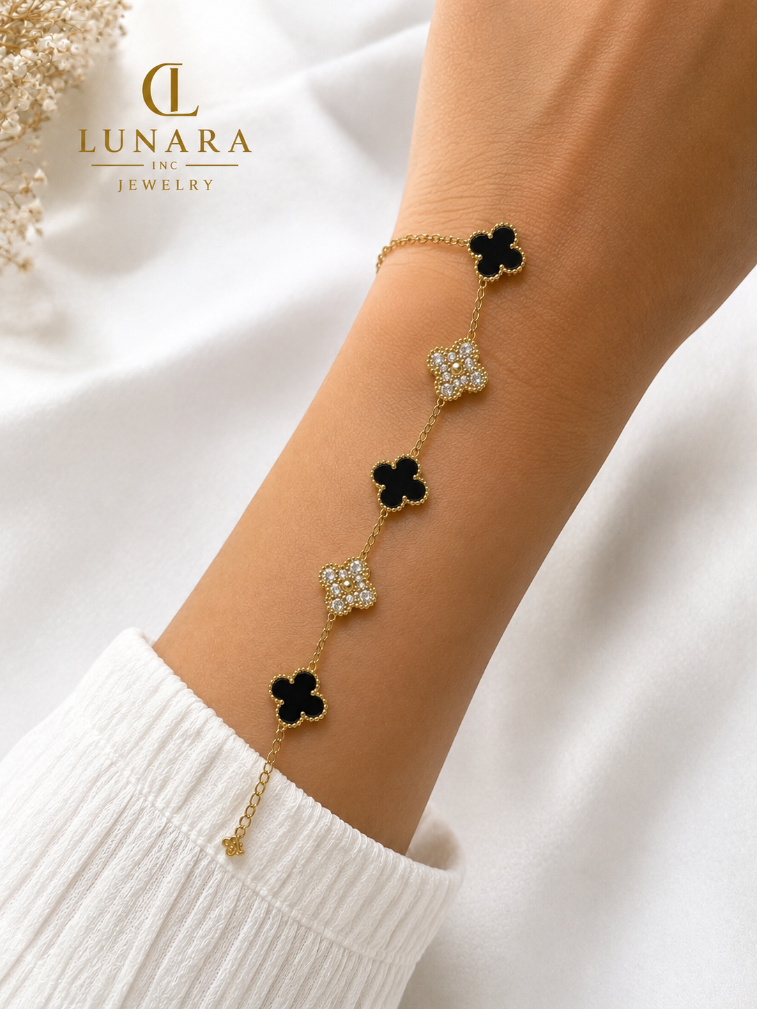 Clover Charm Bracelet