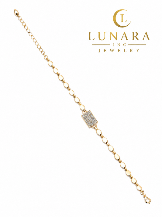 Pavé Bar Bracelet