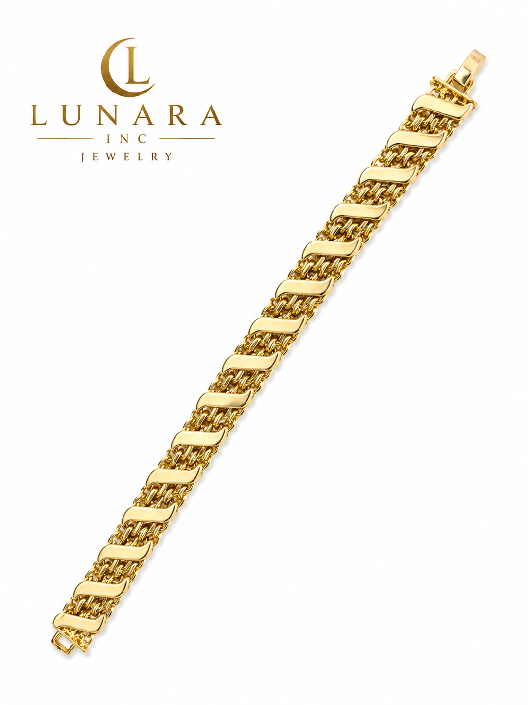 Luxury Woven Gold Bracelet