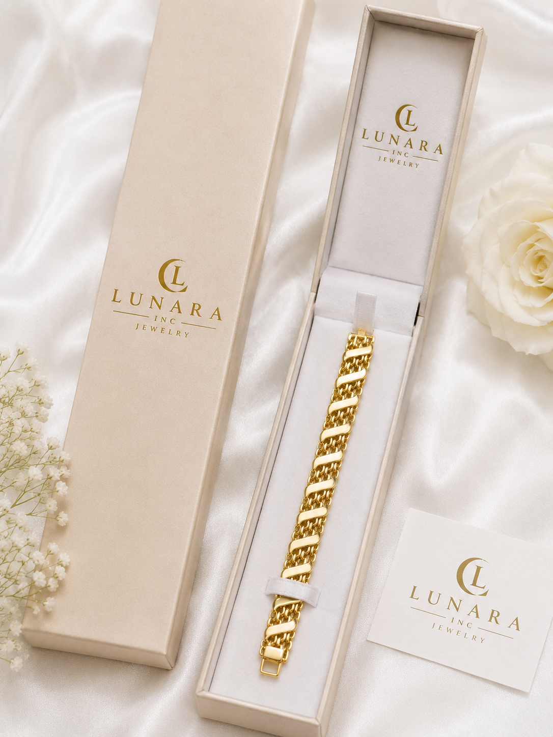 Luxury Woven Gold Bracelet