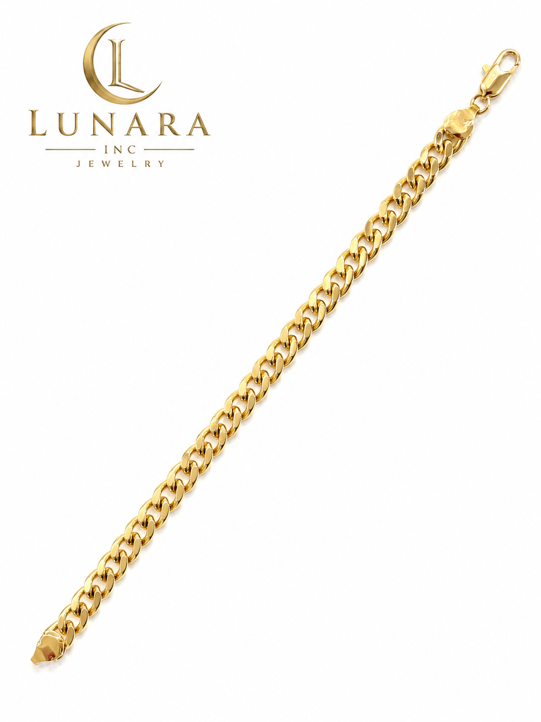 Classic Gold Cuban Link Bracelet