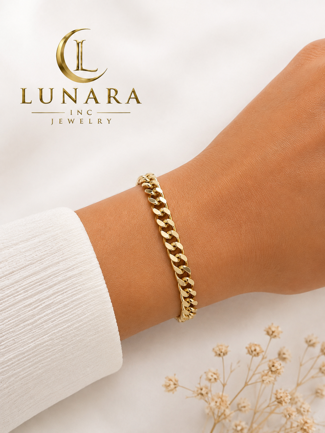 Classic Gold Cuban Link Bracelet