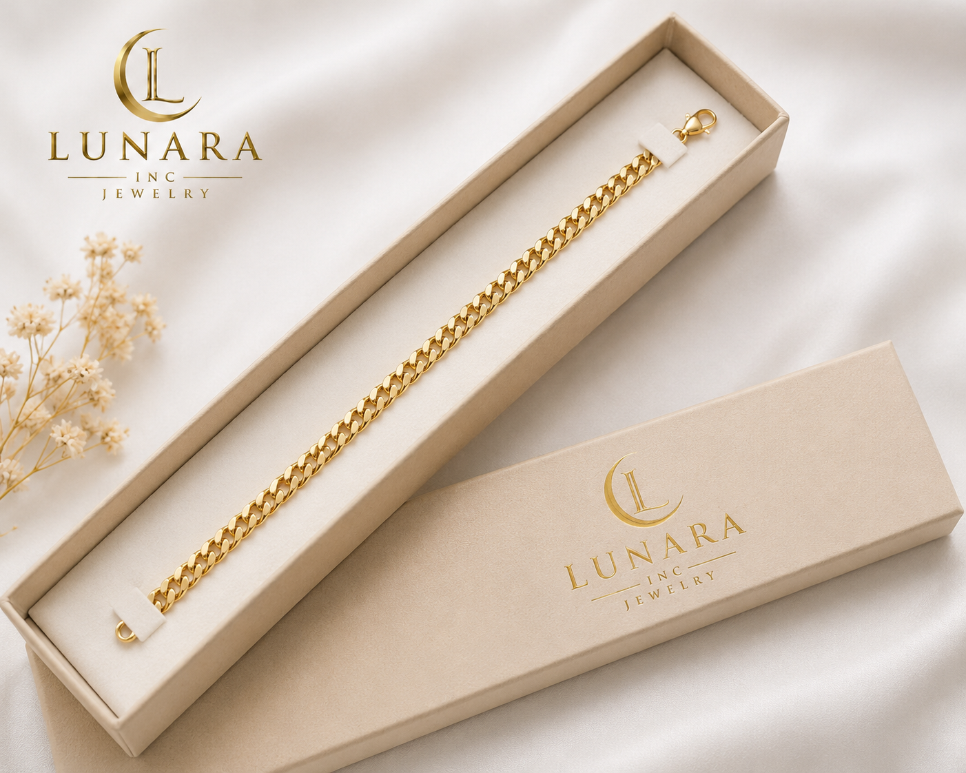 Classic Gold Cuban Link Bracelet