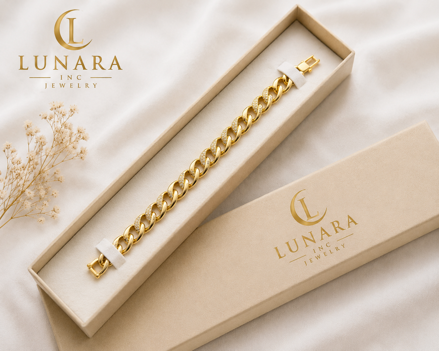 Pavé Cuban Link Bracelet