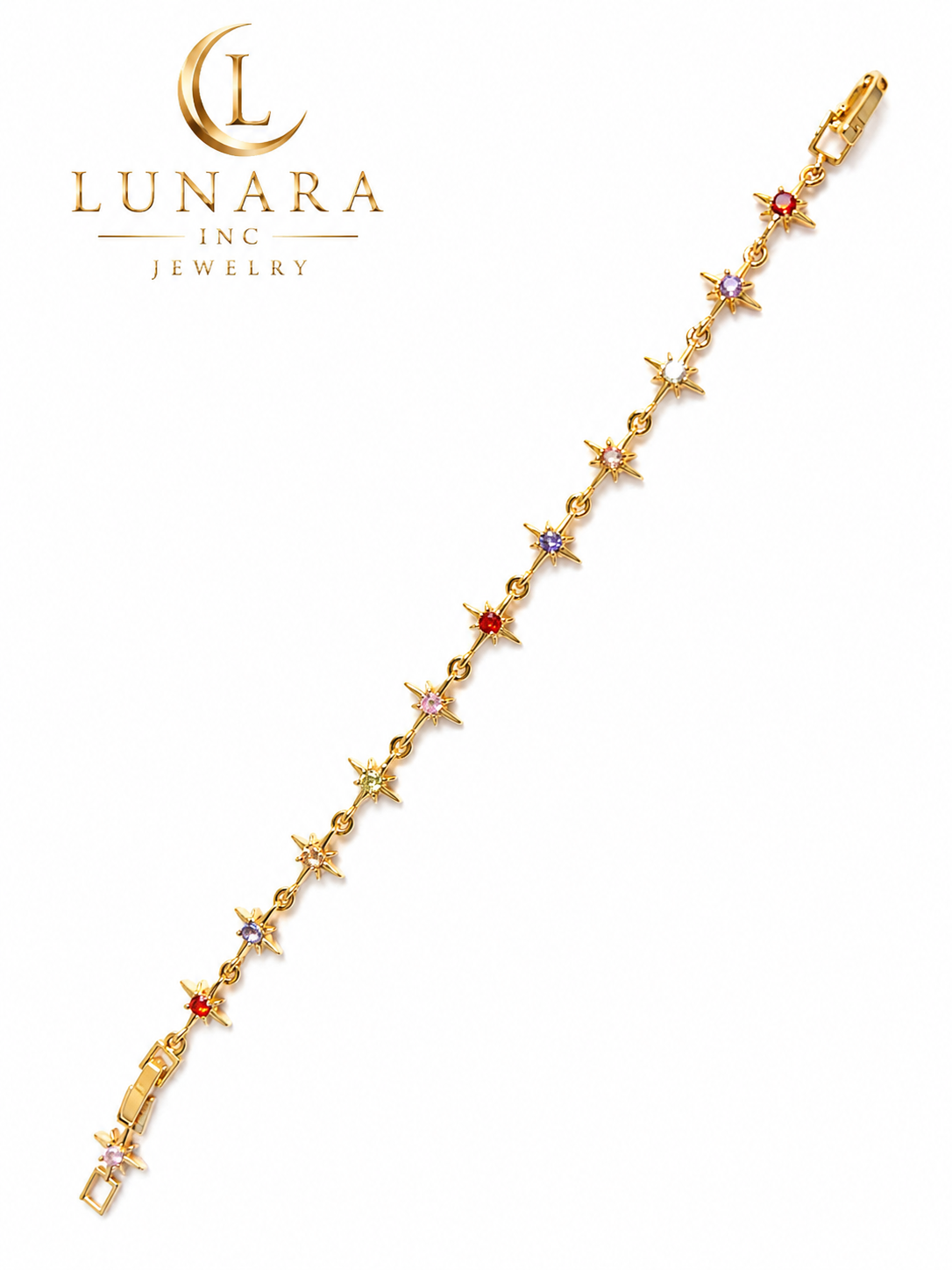 Celestial Star Gem Bracelet