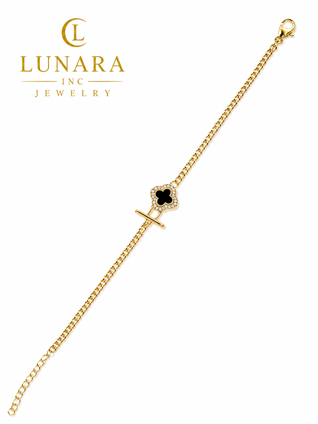 Noir Clover Bracelet ⭐