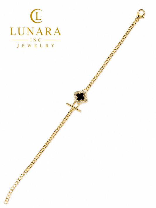 Noir Clover Bracelet ⭐
