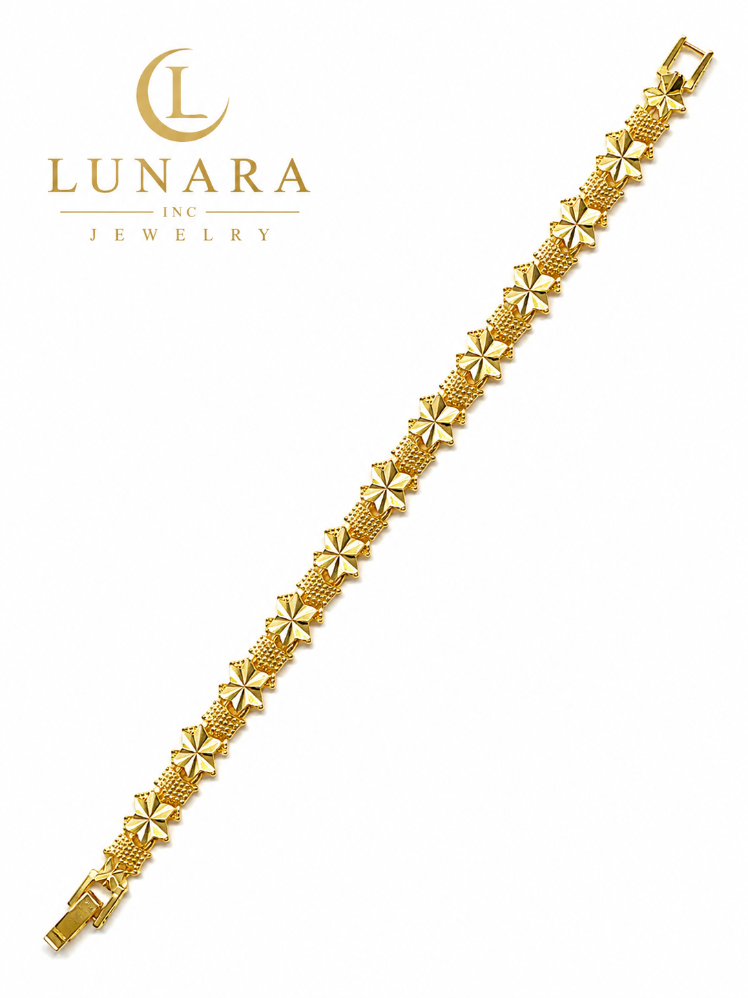 Golden Star Link Bracelet