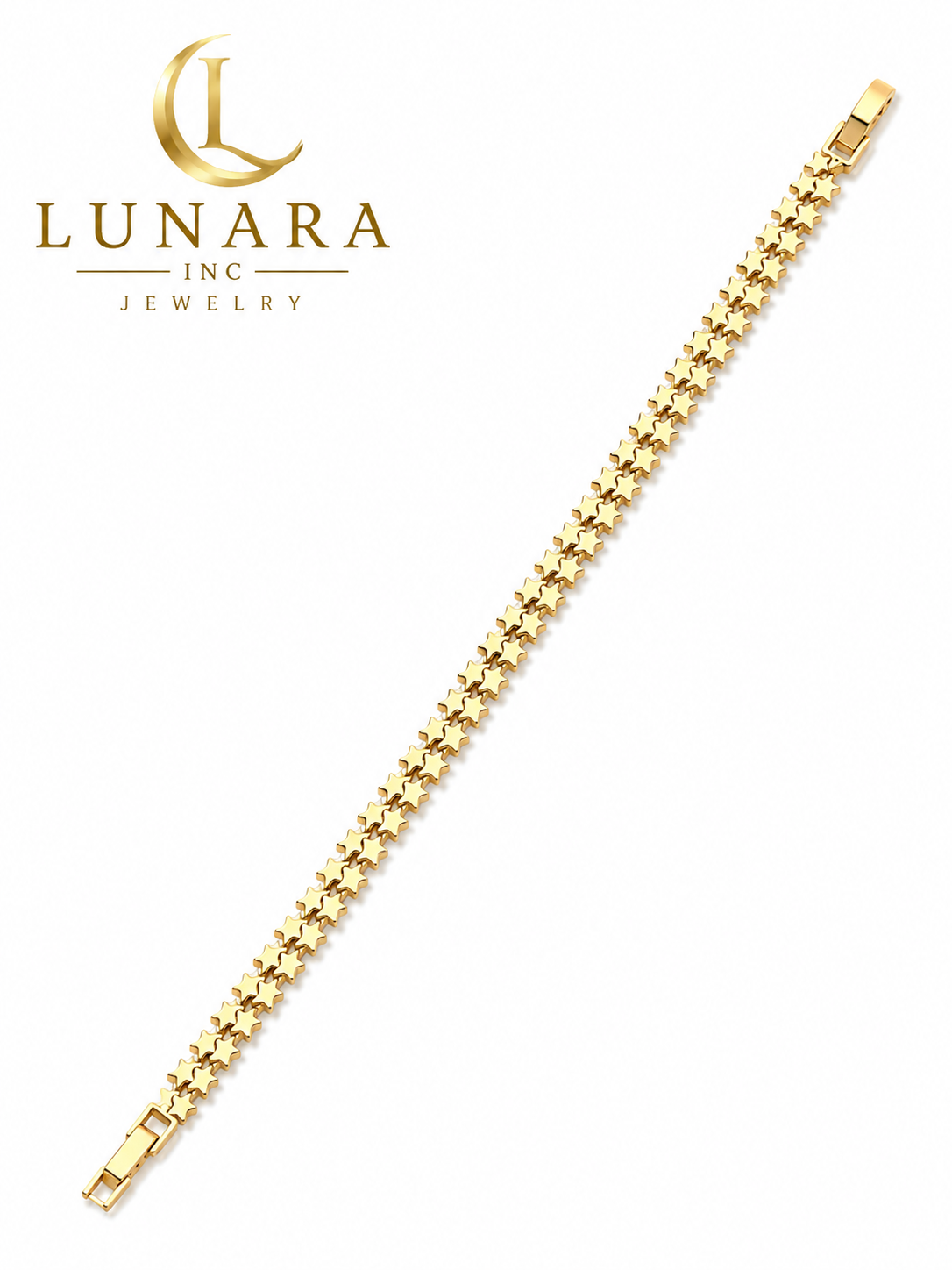 Lunara Golden Stars Bracelet