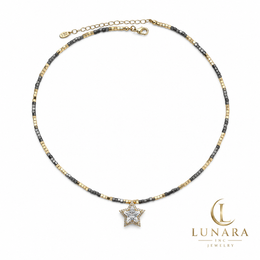 Starlight Beaded Necklace