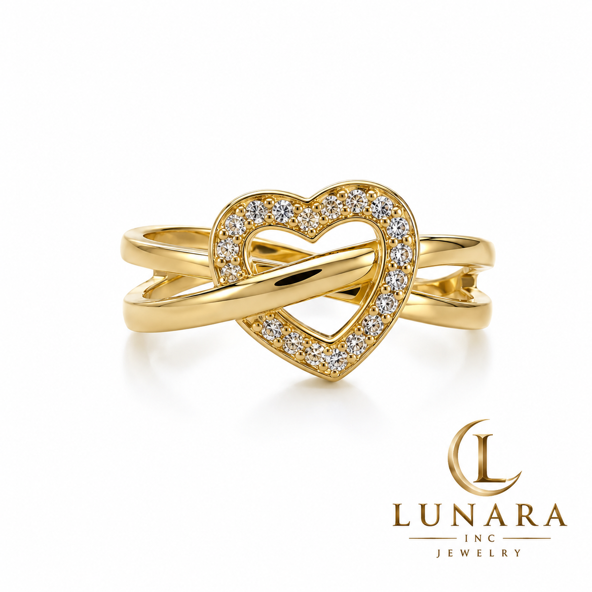 Eternal Heart Crystal Ring