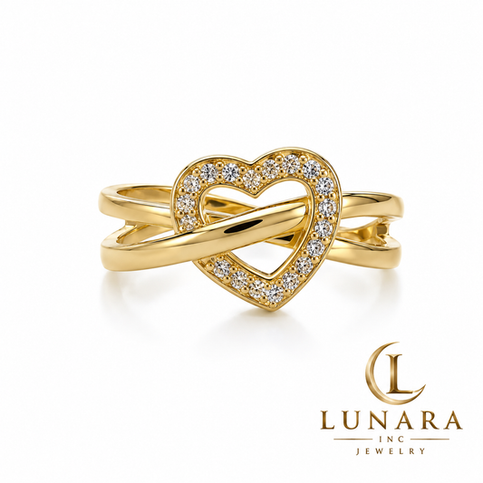 Eternal Heart Crystal Ring