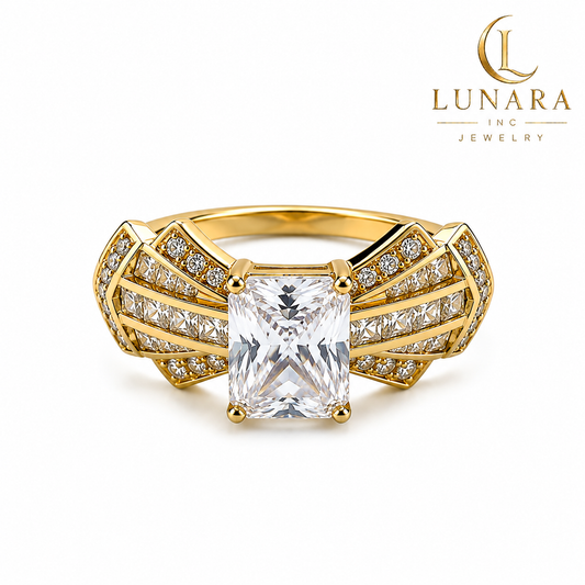 Radiant Elegance Statement Ring