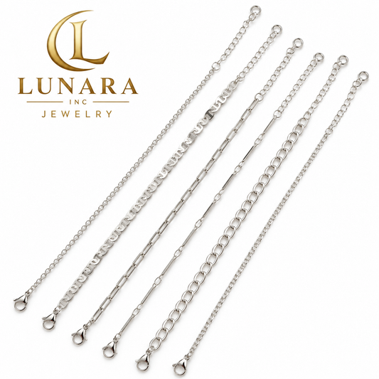 Silver Essential Bracelet Collection – Set of 6