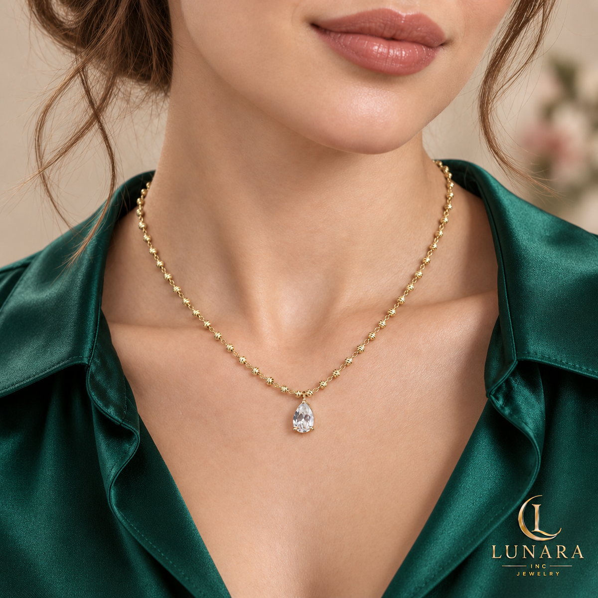 Drop of Light Necklace